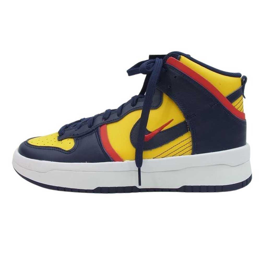 NIKE iCL Xj[J[ DH3718-701 WMNS DUNK HIGH REBEL VARSITY MAIZE EBY _N nC x o[VeB CY nCJbg Xj[J[ lCr[n CG[n 27cm yVÕizygpz YyÁz