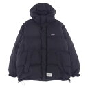 WTAPS ダブルタップス ジャケット 21AW 212BRDT-JKM03 TORPOR JACKET 中綿 トーパー ジャケット ブラック系 2 メンズ【古着】【中古】