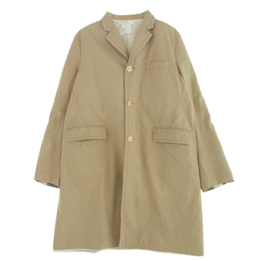 sacai サカイ チェスターコート ベージュ系 0357925M0042 楽天市場】Sacai コート(カラーベージュ)(コート・ジャケット