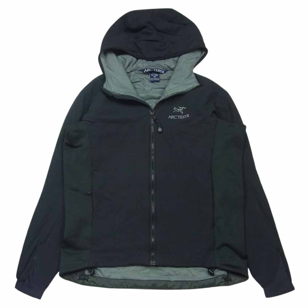 ARC 039 TERYX アークテリクス 02t-93102 Atom AR Hoody アトム AR フーディ 中綿 ジャケット ブラック系 S【中古】