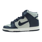 NIKE ナイキ スニーカー 630335-041 99年製 復刻 DUNK HIGH LIGHT ZEN GREY ジョージタウン大学 ダンク ハイ ライトゼングレー スニーカー ネイビー系 グレー系 26cm【極上美品】メンズ【中古】