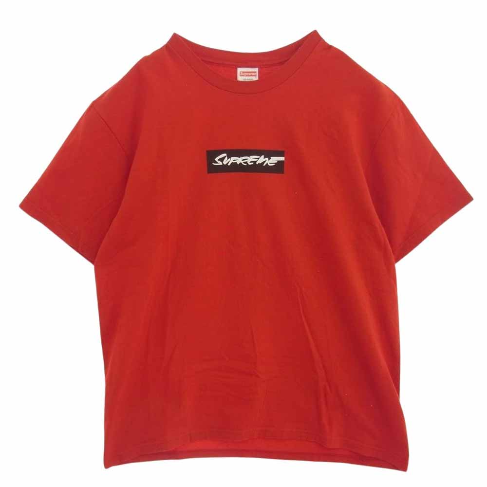 Supreme シュプリーム 24SS Futura Box Logo Tee フューチュラ ボックスロゴ プリント 半袖 Tシャツ レッド系 M メンズ【古着】【中古】