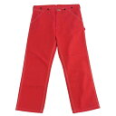 WACKO MARIA ワコマリア ペインターパンツ レッド レッド系 L メンズ【古着】【中古】(4)