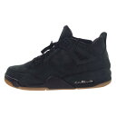 NIKE AIR JORDAN iCL W[_ Xj[J[ 930155-001 ~ KAWS AJ4 Retro Black JEY g ubN Xj[J[ ubNn 28.5cm YyÁz