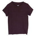 VISVIM rYr 0114205010004 D.SCOOP CREW S/S (LUXSIC) BURGUNDY N[lbN TVc Jbg\[ o[KfB[ p[vn 3 YyÒzyÁz