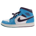 NIKE iCL Xj[J[ 554724-415 AIR JORDAN 1 MID HORNETS AJ1 GAW[_ ~bh z[lbg Xj[J[ u[n p[vn 27.5cm YyÁz