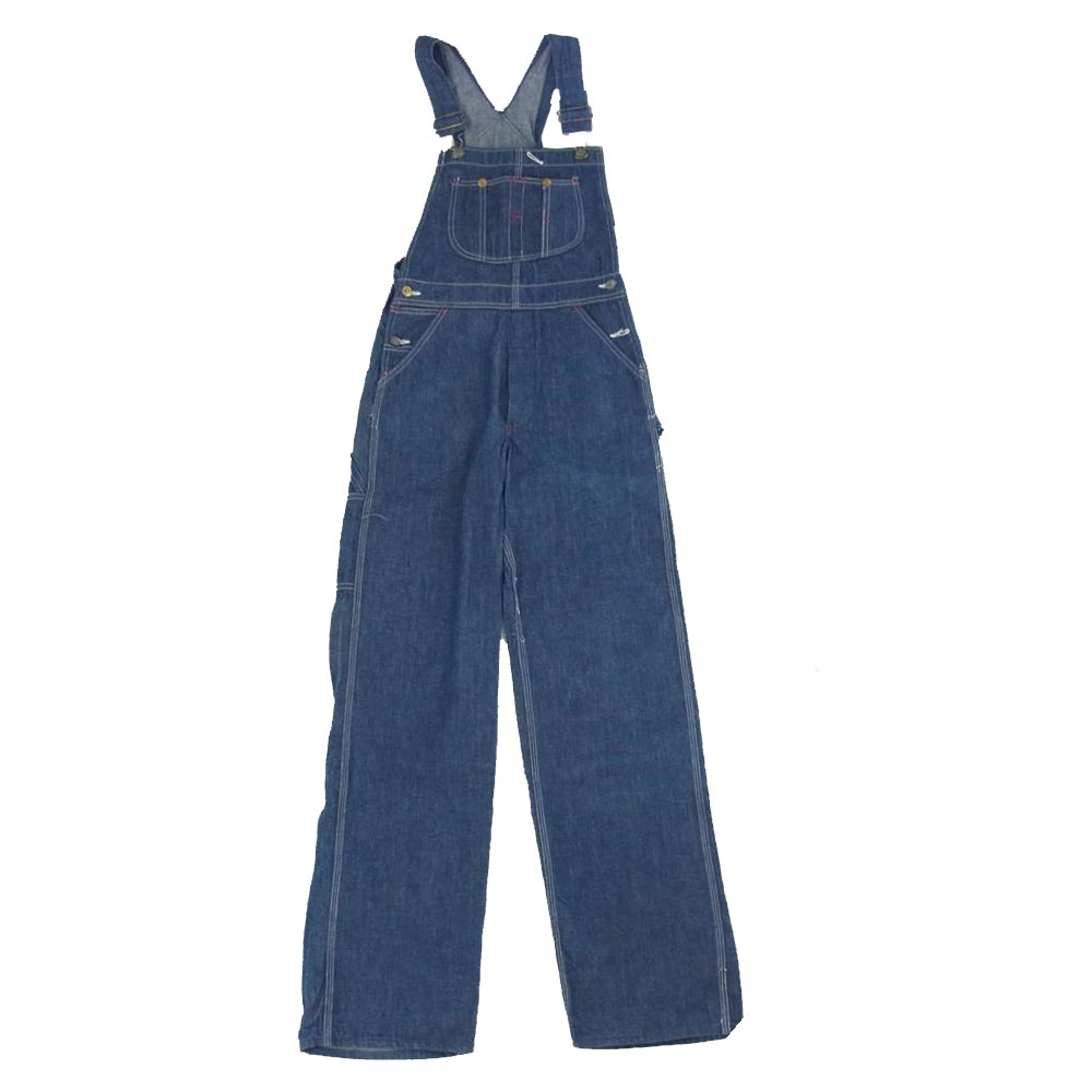 ヴィンテージ VINTAGE unknown ブランド不明 50s 60s UNION MADE釦 デニム オーバーオール 4 メンズ【古着】【中古】