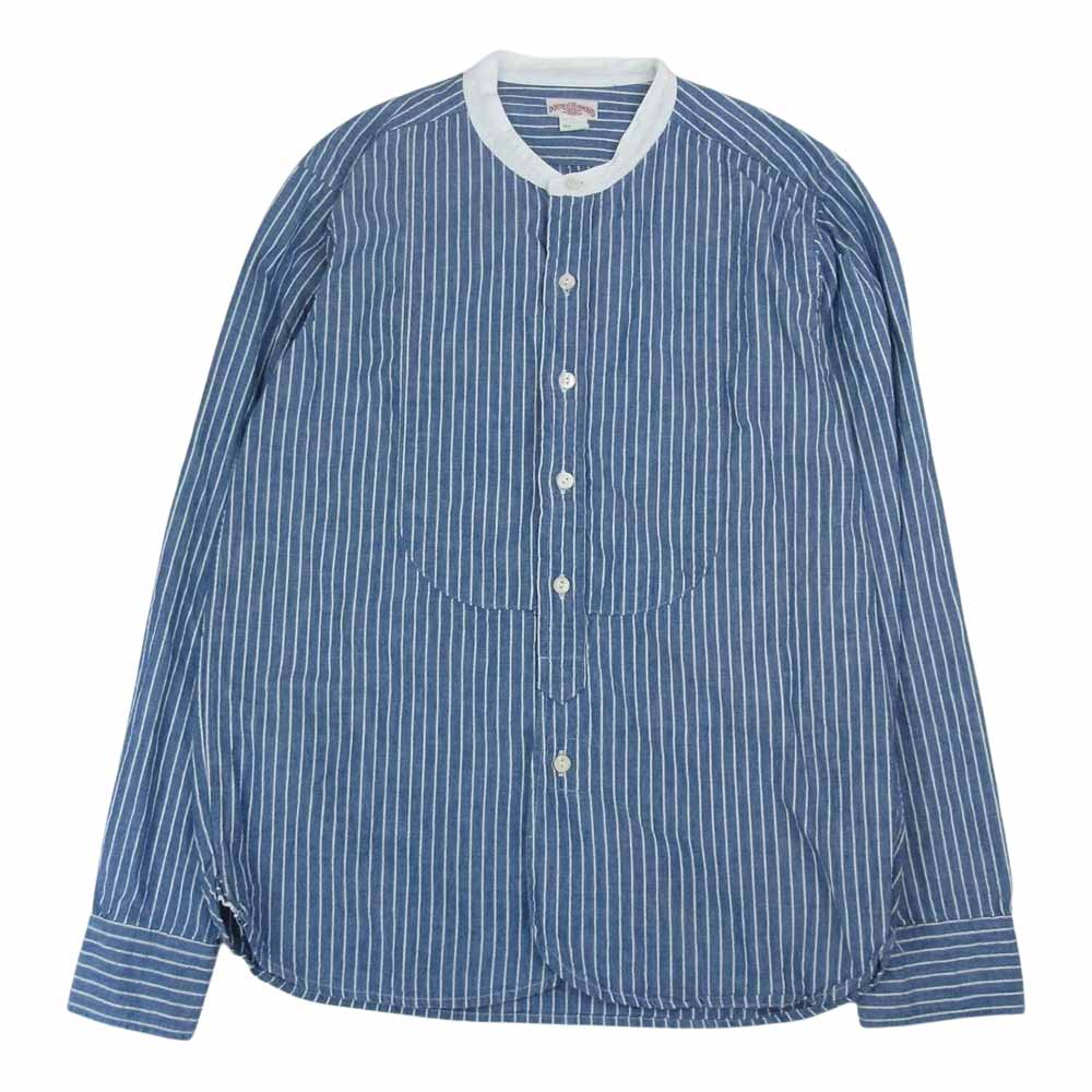 The REAL McCOY'S ꥢޥå DOUBLE DIAMOND STRIPE CHAMBRAY BAND COLLAR ...