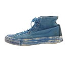 VISVIM ビズビム スニーカー 14SS SKAGWAY HI DENIM INDIGO インディゴ デニム ハイカット スニーカー ブルー系 US9 メンズ【中古】