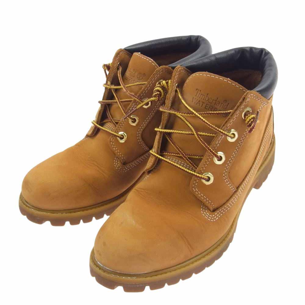 Timberland ティンバーランド ブーツ 23061 Premium WP Chukka BOOTS ウォータープルーフ チャッカブーツ ワークブーツ ブラウン系 27cm メンズ【中古】