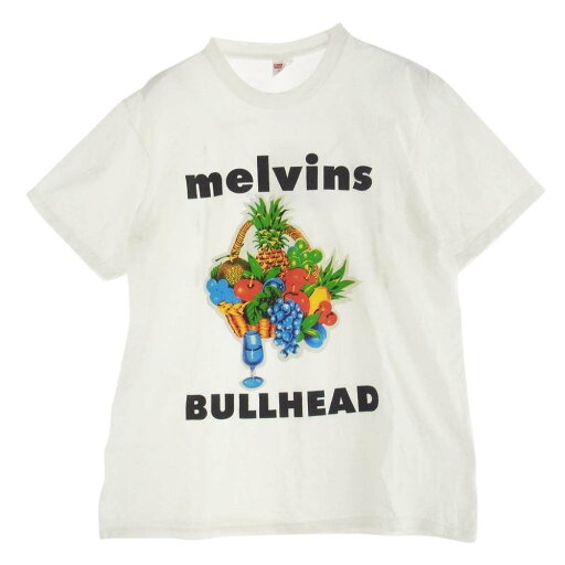 Supreme シュプリーム 24SS Melvins Bullhead Tee メルヴィンズ ブルヘッド 半袖 Tシャツ ホワイト系 L メンズ【古着】【中古】 Supreme シュプリーム 24SS Melvins Bullhead Tee メルヴィンズ ブルヘッド 半袖 Tシャツ ホワイト系 L メンズ【古着】【中古】