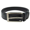LOUIS VUITTON ルイ・ヴィトン M9636 ダミエグラフィット シルバー金具 スクエアバックル ベルト メンズ【中古】