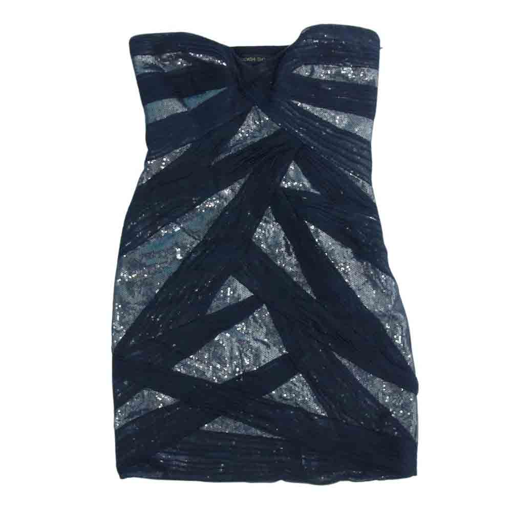 タダシ ショージ TADASHI SHOJI ワンピース YJ90218M Sequin Above Knee Mini Dresses for Women グリッタースパンコール ドレス ワンピース ネイビー系 2 レディース