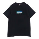 Supreme シュプリーム Tシャツ 21SS Emilio Pucci Box Logo Tee エミリオプッチ ボックス ロゴ プリント 半袖 Tシャツ ブラック ブラック系 M メンズ【古着】【中古】