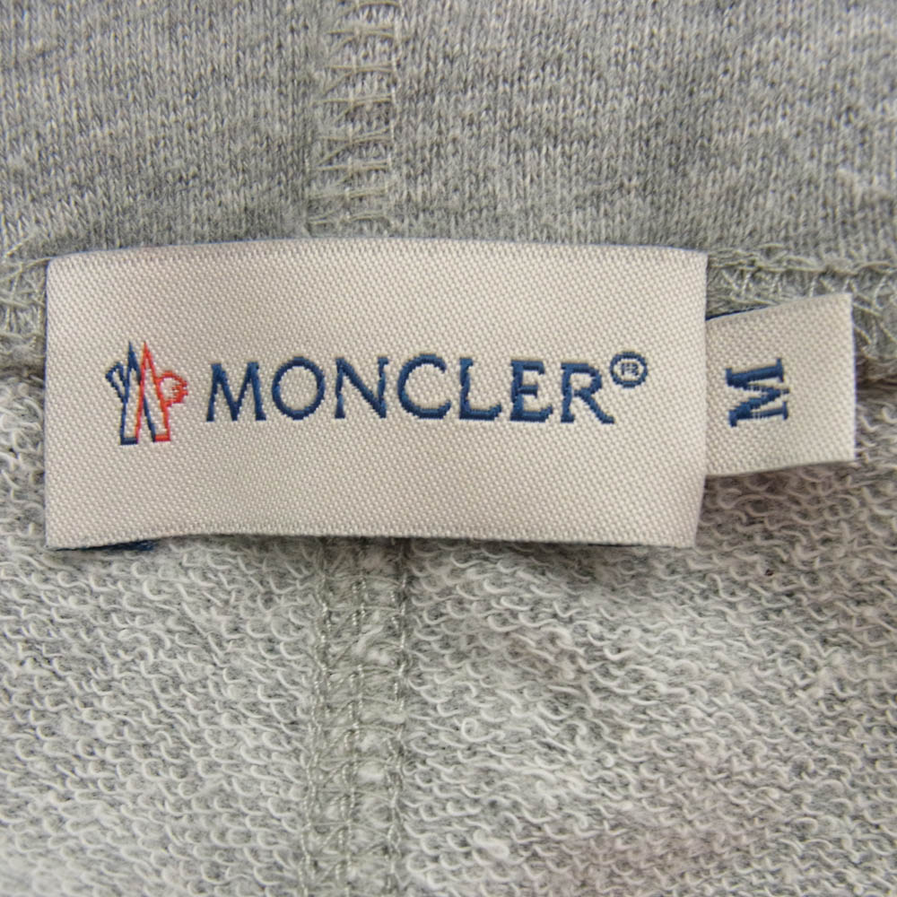 MONCLER モンクレール PANTALONE スウェット イージー パンツ グレー系 M メンズ【古着】【中古】