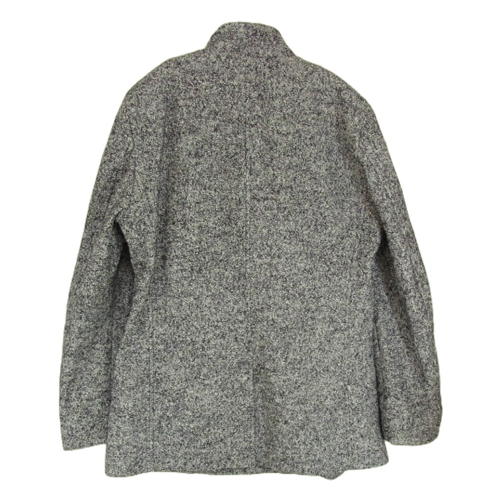 ムッシュ ニコル MONSIEUR NICOLE 0562-4900 スタンド カラー ハーフ コート ブラック系 48 メンズ【古着】【中古】