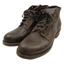 VISVIM ビズビム ICT 0224902002003 24SS BRIGADIER BOOTS 泥染め ブリガディア ブーツ ブラウン系 US9 【極上美品】 メンズ【中古】(4)