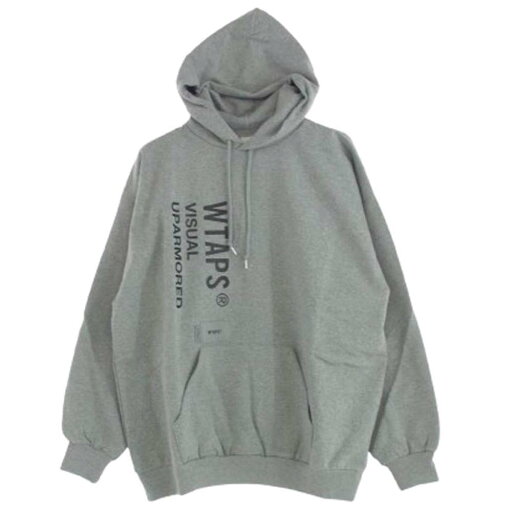 WTAPS ダブルタップス 22AW 222ATDT-HPM02S VISUAL UPARMORED HOODY COTTON ヴィジュアル アップアーマード フーディー パーカー グレー系 4 【新古品】【未使用】 メンズ【古着】【中古】 WTAPS ダブルタップス 22AW 222ATDT-HPM02S VISUAL UPARMORED HOODY COTTON ヴィジュアル アップアーマード フーディー パーカー グレー系 4 【新古品】【未使用】 メンズ【古着】【中古】