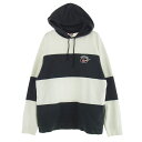 Supreme シュプリーム 19SS NIKE stripe hooded sweatshirt ブラック系 ホワイト系 メンズ【古着】【中古】
