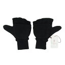 デンツ DENTS 37-0745 Fleece hunting grove フリース ハンティング グローブ ブラック系 M メンズ【中古】