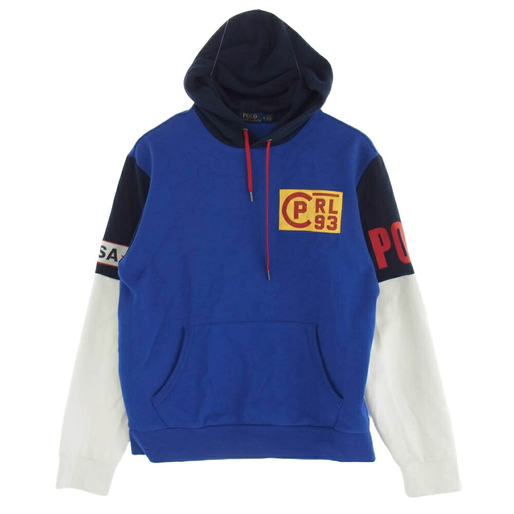 POLO RALPH LAUREN ポロ・ラルフローレン 復刻 RL-67 レガッタ プルオーバー パーカー マルチカラー系 M メンズ【古着】【中古】