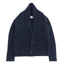MAISON MARTIN MARGIELA メゾンマルタンマルジェラ S50HA0263 ここのえタグ 14ライン 4つタグ ショールカラー ウール カーディ...