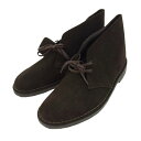 Clarks クラークス 31692 DESERT BOOT スエード デザート ブーツ ブラウン系 US10 【極上美品】 メンズ【中古】(4)
