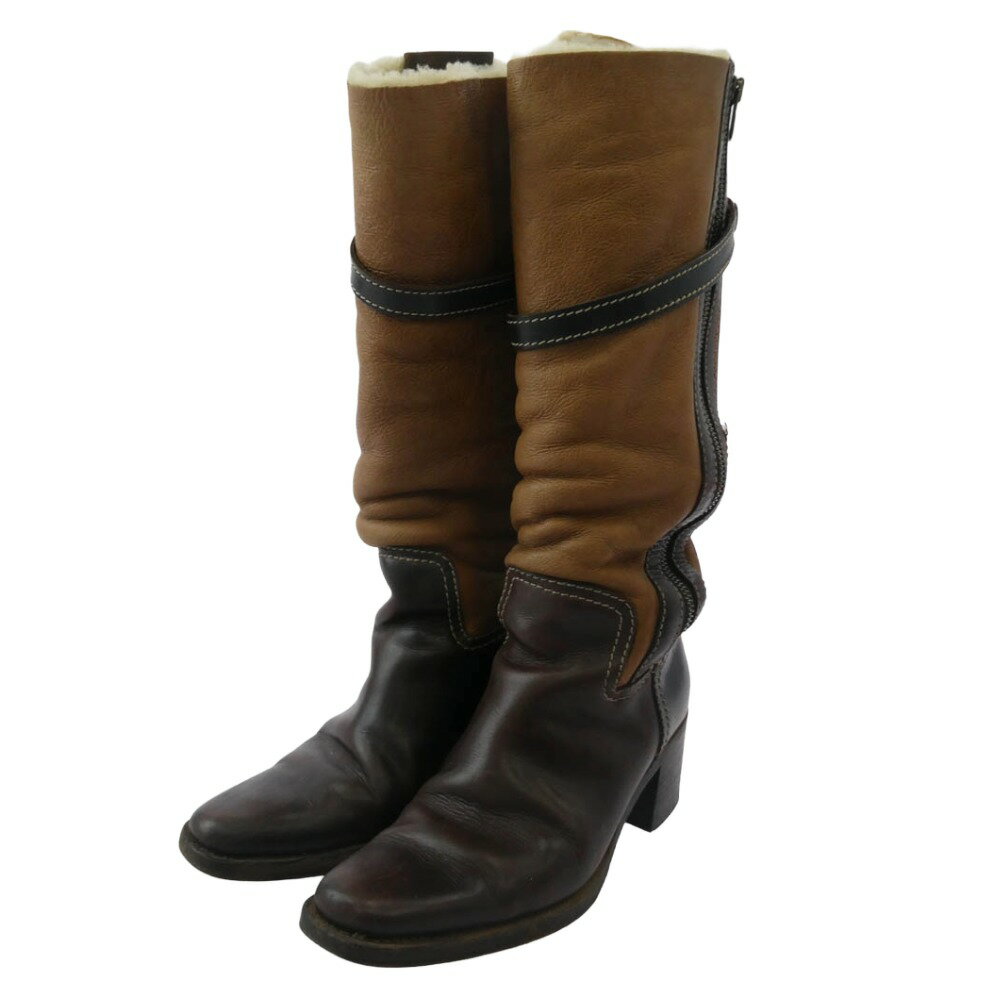 MIUMIU ミュウミュウ ロング ムートン