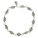 CHROME HEARTS クロムハーツ(原本無) NO1 BALL #1 クロスボール ブレスレット シルバー系 メンズ【中古】