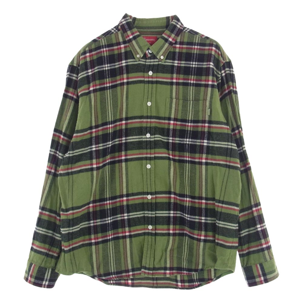 Supreme Vv[ Vc 20AW Tartan Flannel Shirt ^[^`FbN tl  Vc CgO[n L YyÒzyÁz