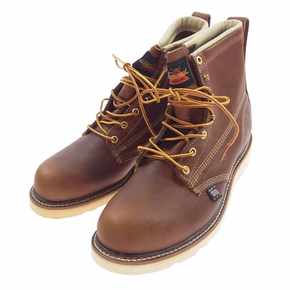 \Obh THOROGOOD u[c 814-4355 PLANE TOE BOOTS v[gD u[c uEn 9 D yɏiz YyÁz