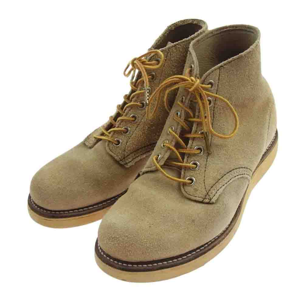 RED WING bhEBO u[c 8167 hJH^O Classic Round NVbNEh XG[h U[ [XAbv [N u[c V[Y x[Wn US7.5E YyÁz