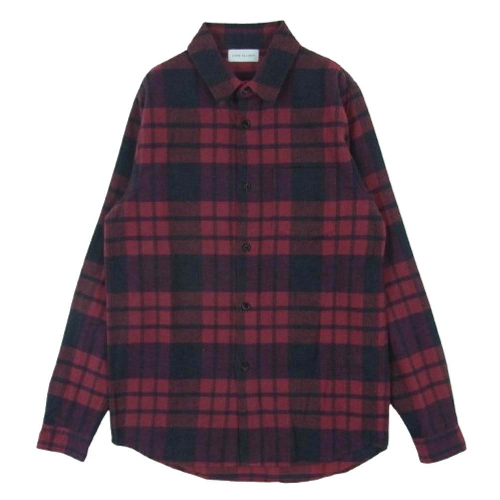 商品情報 商品名 長袖 チェック ネル シャツ コットン 中国製 カラーレッド系 素材コットン/生産国中国 表記サイズ1 実寸サイズ 肩幅：約38.5cm着丈：約73.5cm身幅：約48cm袖丈：約62.5cm 付属品 なし 状態について 弊社基準より全体的に中古品としての使用感・着用感が見られる商品です。お品によっては汚れ、ダメージなどが見受けられる場合がございます。特記事項をご確認の上お買い求め下さいませ。 特記事項 ※全体的に非常に目立つ強い使用感(素材特有の傷擦れ、毛玉、毛羽立ち、生地アタリ)などございます。こういった中古商材にご理解のある方のみご検討下さい。完璧な商品状態をお求めの方はお控え下さい。 [外側] 表面：スレ、シワ 商品状態 NU 新古品(特別な記載が無い商品については店頭展示品 SS 未着用・もしくは数回のみ着用の新品同様の商品 S 数回程度の着用感・使用感のほとんど見られない商品 A 着用感のさほど感じられない状態の良好な商品 B 若干の使用感があり商品によっては若干のダメージがある商品 C 目立つ着用感・ダメージ・汚れ等がある商品 >>同じカテゴリの商品を見る 商品管理番号：5i11414hb0003ma65必ずお読み下さい 当店の商品は、全て中古品となっております。一部「新古品」「未使用」などの記載のある商品がございますが、ほとんどの商品が一般のお客様からお買取りしたお品物でございますので、保管状態等により新品同様の品質で無い場合もございます。 可能な限り詳細な状態を記載出来るよう努めておりますが、中古品の性質上、記載しきれない微細な汚れやダメージがある場合がございます。 貴金属類は、保管時の黒ずみ、くすみ、キズ、等が付いている場合がございます。 衣類やその他商品は保管時の傷擦れ、薄い汚れ、毛羽立ちなどが付いている場合がございます。 指輪・リングはデザインのおおよその中心部分をリング棒で計測していますが誤差がある場合がございます。 付属品欄に記載がない場合は基本的に付属品はございません。画像に写っているものが全てになります。 状態ランクは商品本体の状態を示しております。保存袋や外箱等の付属品の状態は含まれません。 掲載画像はモニター環境により異なって見える場合がございます。