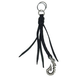 BILL WALL LEATHER ビルウォールレザー ペンダントトップ BWL Fish Hook Charm フィッシュフック チャーム ペンダント トップ ブラック系 メンズ【中古】