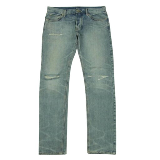 FEAR OF GOD フィアオブゴッド 130BT202020F ESSENTIALS エッセンシャルズ ダメージ加工 デニム パンツ インディゴブルー系 32 メンズ【古着】【中古】 FEAR OF GOD フィアオブゴッド 130BT202020F ESSENTIALS エッセンシャルズ ダメージ加工 デニム パンツ インディゴブルー系 32 メンズ【古着】【中古】