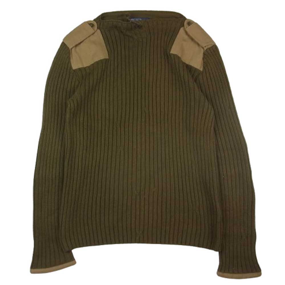 ✨ラルフローレン 半袖 ケーブルニット M カーキ POLO RALPH LAUREN - 美品 ポロラルフローレン ビーズ ケーブル