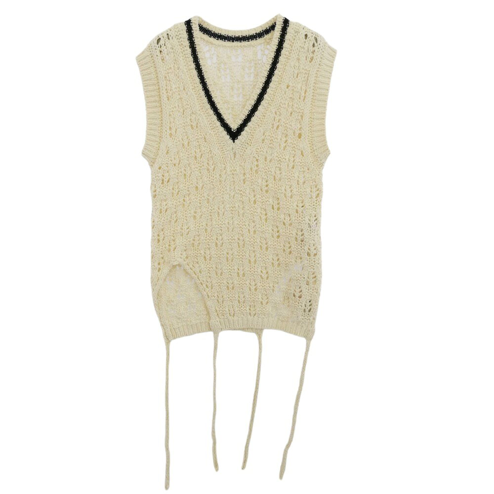 beautiful people ӥ塼ƥեԡץ 1545210001 double-end cotton wool linen lace top 2W...