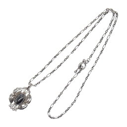 ジョージジェンセン Georg Jensen ネックレス 2000年 ヘリテージコレクション ヘマタイト イヤー ネックレス シルバー系【中古】