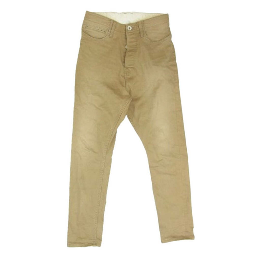 NATAL DESIGN ネイタルデザイン ボタンフライ サルエル パンツ ベージュ系 30 メンズ【古着】【中古】