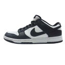 NIKE ナイキ DD1391-100 Dunk Low Retro White/Black ダンク ロー レトロ ホワイト/ブラック パンダダンク スニーカー ブラック系 ホワイト系 27.5cm メンズ【中古】