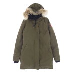 CANADA GOOSE カナダグース ダウンジャケット 3037L 国内正規品 サザビーリーグ Victoria Parka ヴィクトリア パーカー ダウン ジャケット モスグリーン系 XS レディース【古着】【中古】