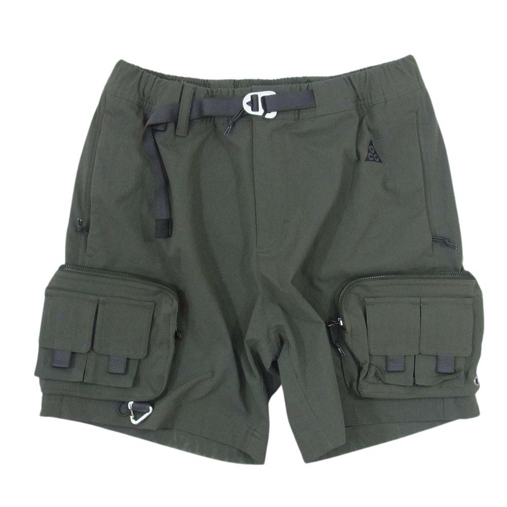 NIKE ナイキ ショート DH8348-355 ACG CARGO SHORT カーゴ ショーツ ハーフ パンツ カーキ系 S メンズ【古着】【中古】