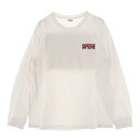 Supreme シュプリーム Tシャツ 17AW × AKIRA アキラ Neo-Tokyo L/S Tee ロングスリーブ 長袖 プリント Tシャツ ロンT ホワイト系 L メンズ【古着】【中古】