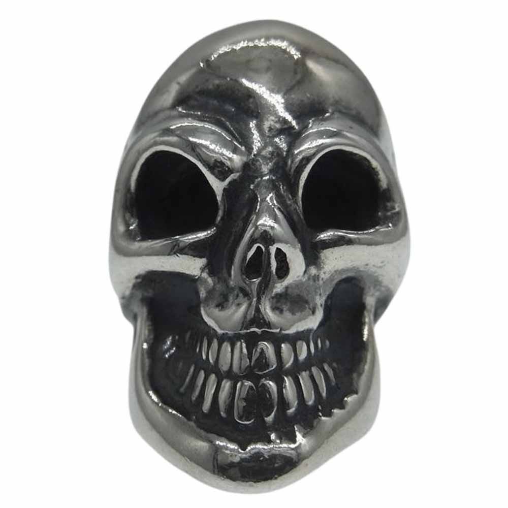 BILL WALL LEATHER ビルウォールレザー VINTAGE SKULL BEAD ヴィンテージスカル ビーズ 1個 ペンダントトップ シルバー925 14069【中古】 メンズ