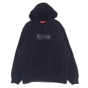 Supreme シュプリーム パーカー 21SS × KAWS カウズ Chalk Logo Hooded Sweatshirt チョーク ロゴ フーディー スウェットシャツ プルオーバー パーカー ブラック系 M 【極上美品】 メンズ【古着】【中古】