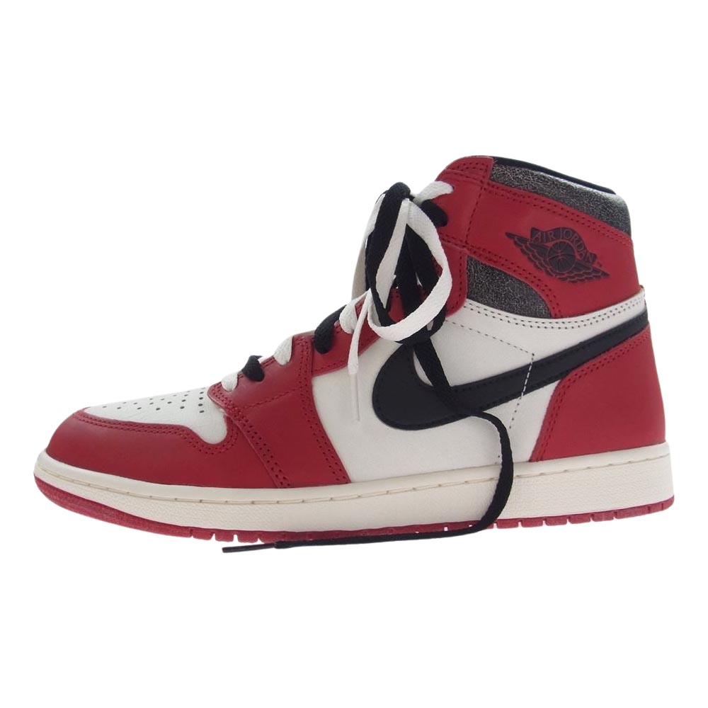 NIKE ナイキ スニーカー DZ5485-612 Air Jordan 1 High OG Lost Found Chicago AJ1 エアジョーダン ハイ ロストファウンド シカゴ スニーカー レッド系 ホワイト系 28cm 【新古品】【未使用】 メンズ【中古】