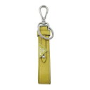 PRADA プラダ 2PP68 キーリング キーリング アクセサリー サフィアーノレザー イエロー系 レディース【中古】