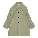 VISVIM ビズビム コート 16SS 0116105013014 HERGE COAT DMGD CHINO LT GREEN FIL EXCLUSIVE ダメージ チノ コート ライトグリーン系 1 メンズ【古着】【中古】