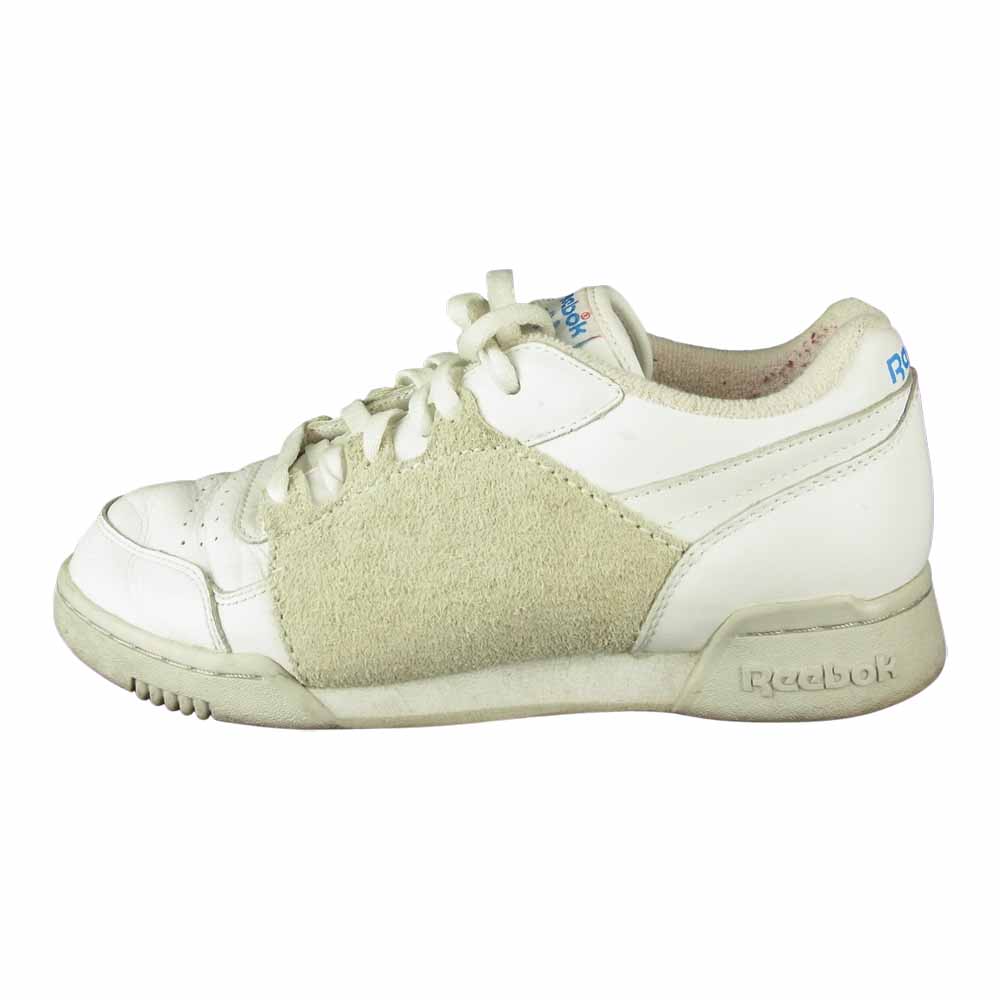 Reebok リーボック NEPENTHES NY WORKOUT PLUS ネペンテス ワークアウトプラス ローカット スニーカー ホワイト系 25【中古】