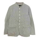 Engineered Garments エンジニアードガーメンツ ジャケット FREAK 039 S STORE フリークスストア 別注 ヒッコリー ストライプ スタンドカラー ジャケット S【中古】